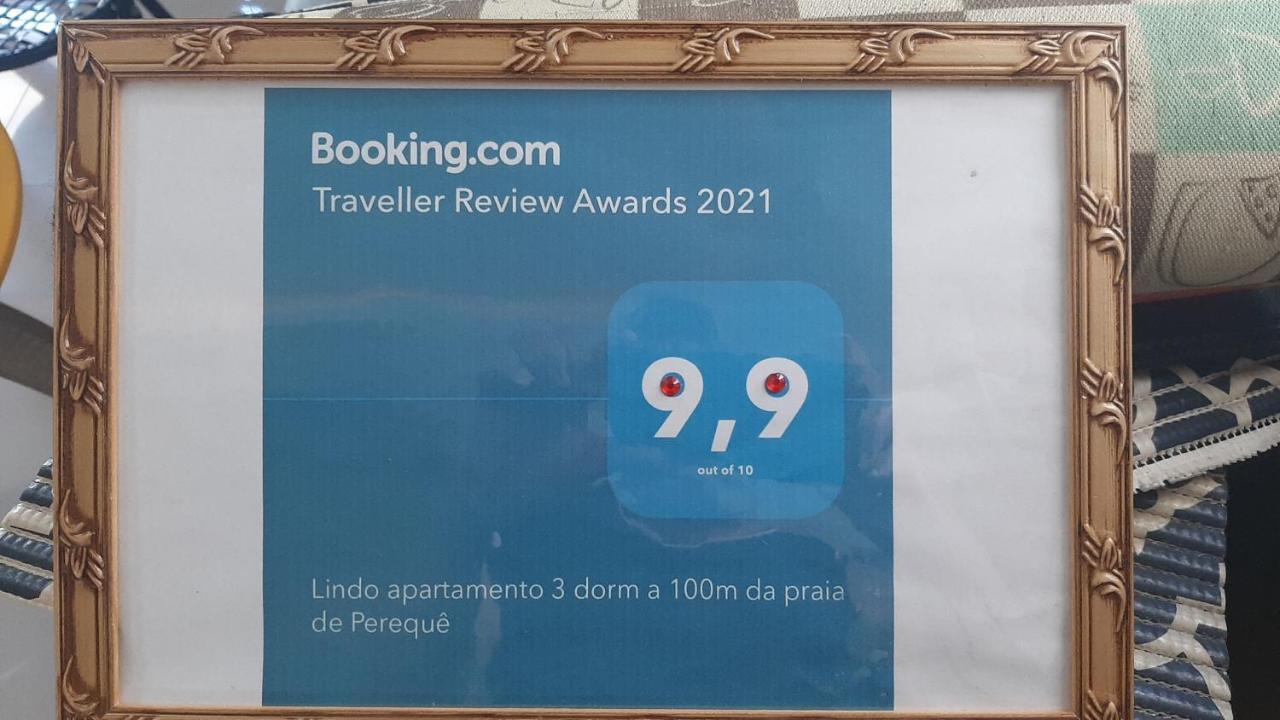 Lindo Apartamento 3 Dorm A 100M Da Praia De Pereque 贝卢港 外观 照片