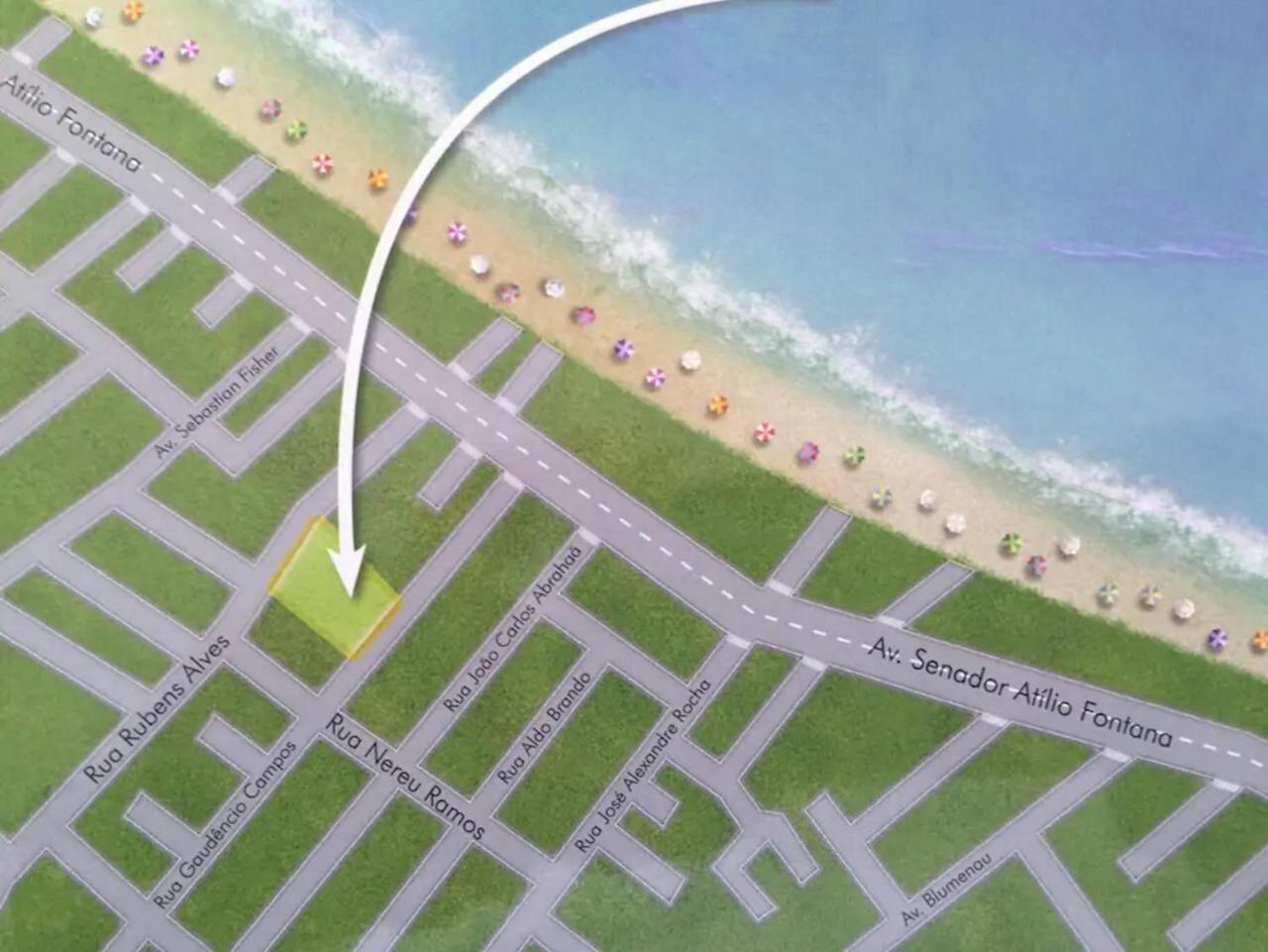 Lindo Apartamento 3 Dorm A 100M Da Praia De Pereque 贝卢港 外观 照片